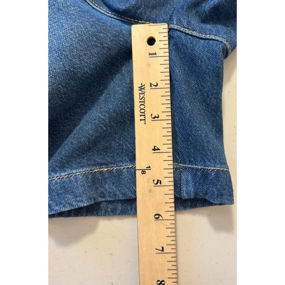 Terra & Sky Drapey Shorts Women 26W Blue Pleated Lucy Wash High Rise Relaxed NEW